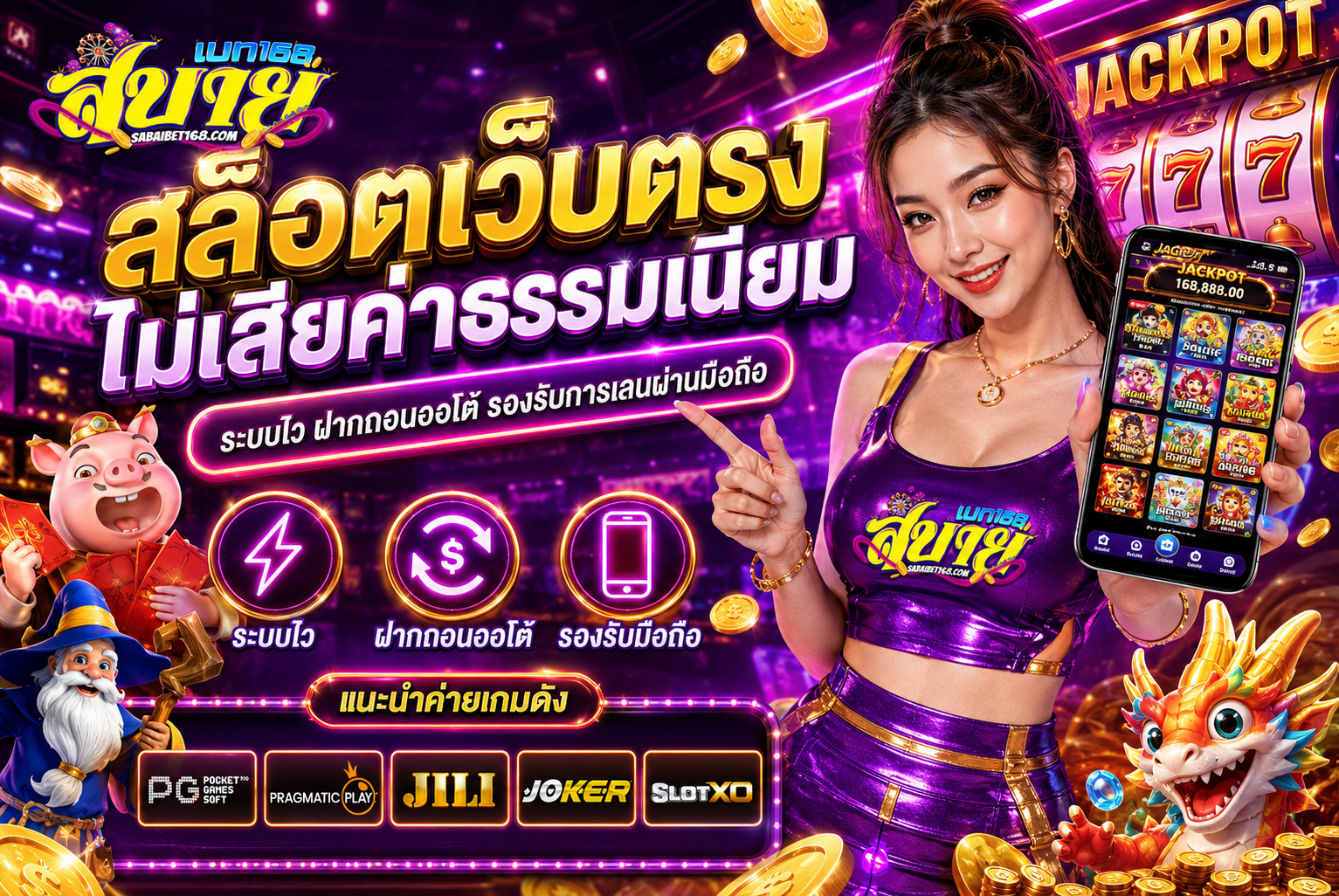 สล็อตเว็บตรงไม่เสียค่าธรรมเนียม