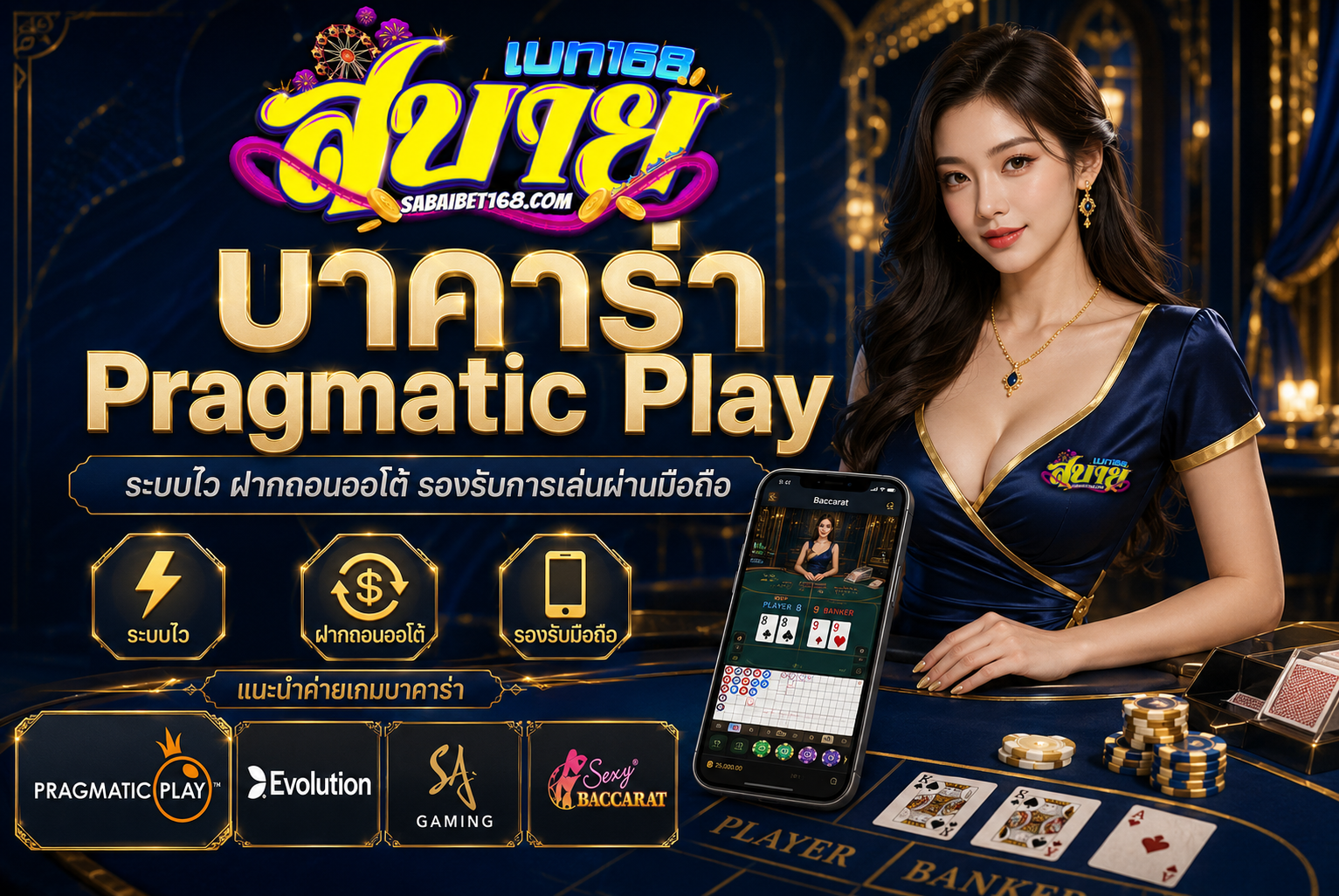 บาคาร่า Pragmatic Play เปรียบเทียบระบบและ UX ก่อนสมัคร