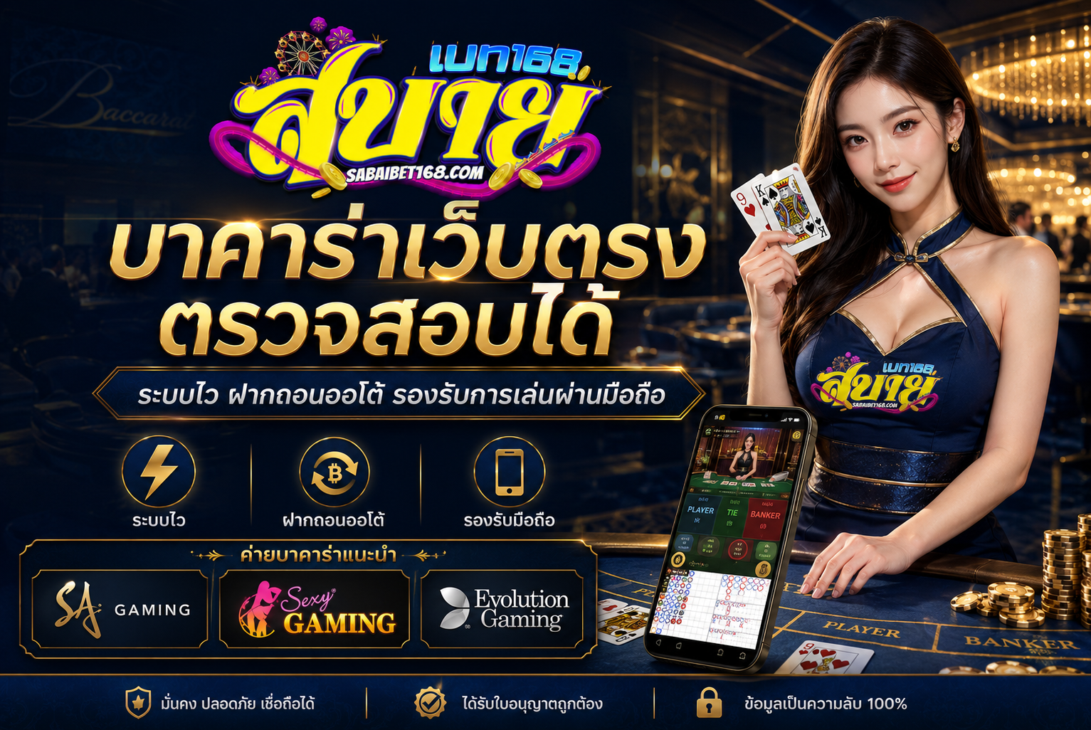 บาคาร่าเว็บตรงตรวจสอบได้ เทคนิคและจุดเด่นที่ควรรู้