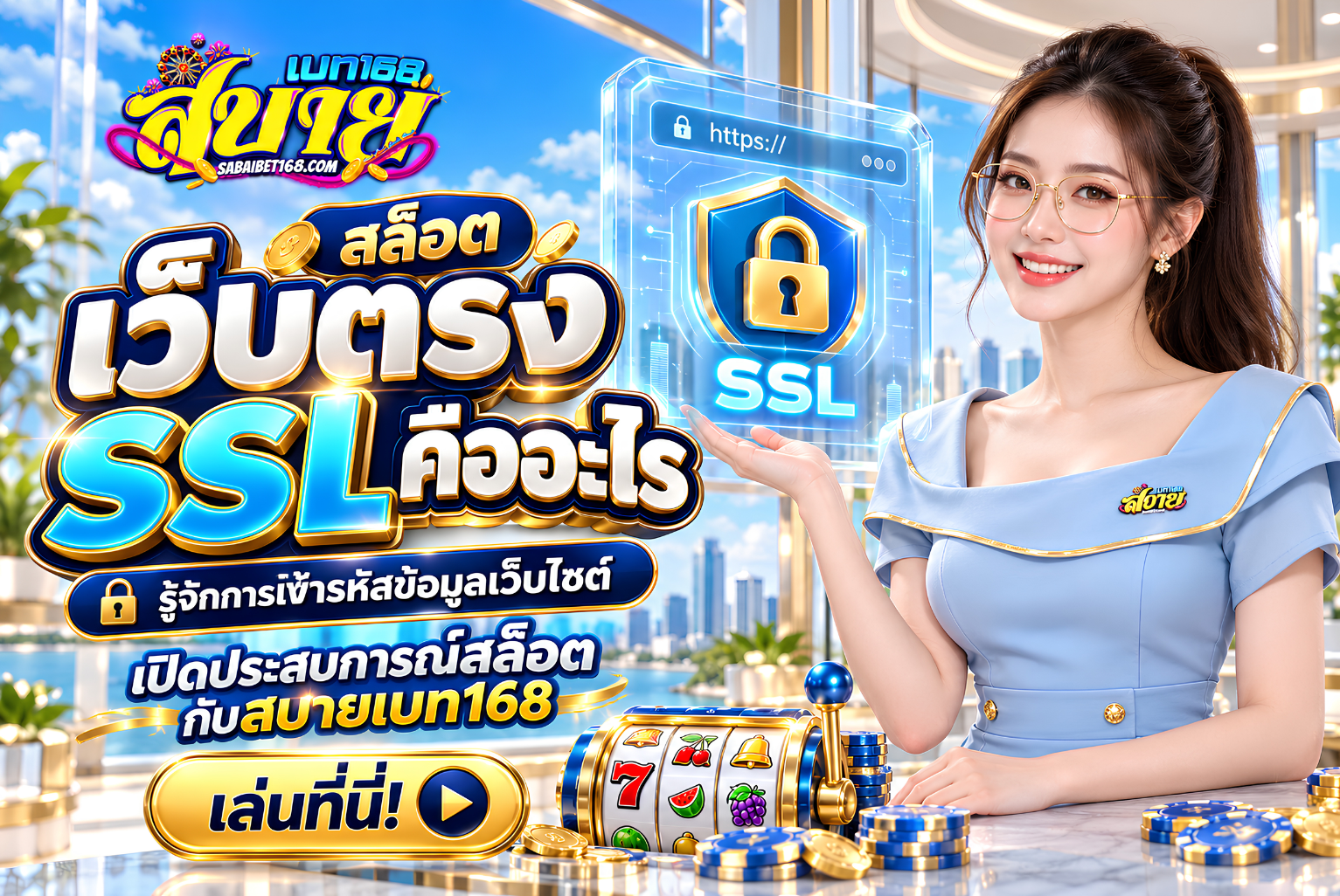 สล็อตเว็บตรง SSL ที่มาพร้อมระบบปลอดภัย ปี 2026
